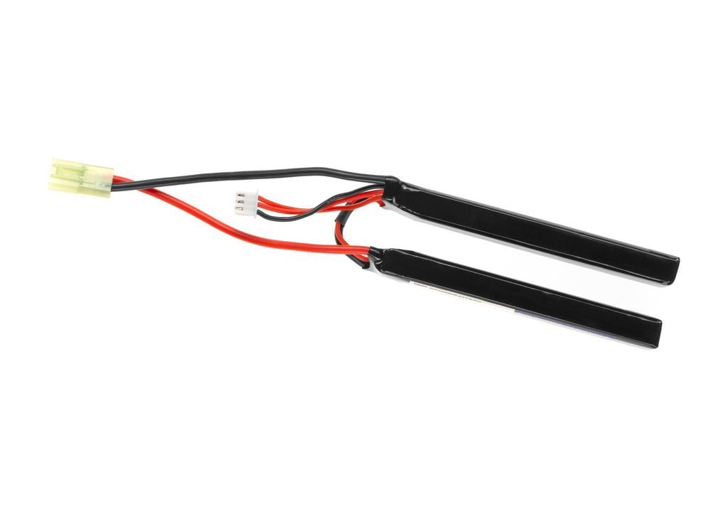 Twin Type LiPo Akku zwei verbundene Sticks Seitenansicht