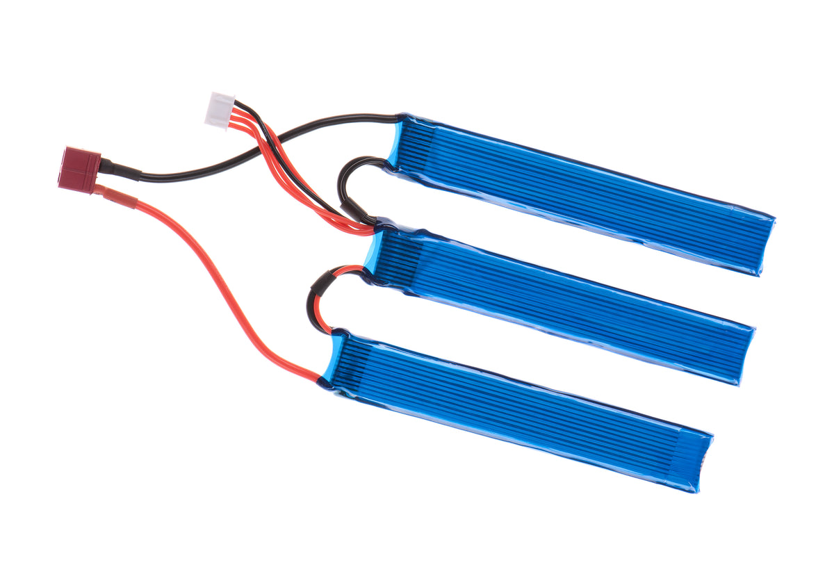 Nimrod Split Type LiPo drei einzelne Sticks Seitenansicht