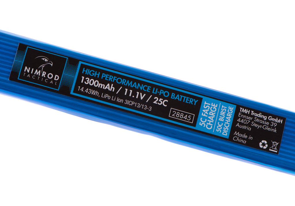 Nimrod 11.1V Airsoft AEG Akku T-Plug Deans Anschluss Detail