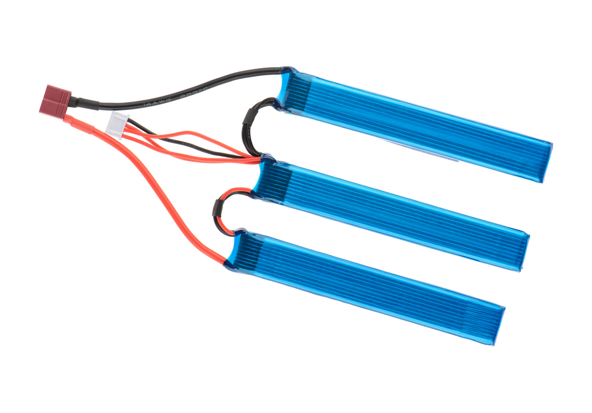 Nimrod Split Type LiPo drei blaue Sticks mit Balancer Anschluss