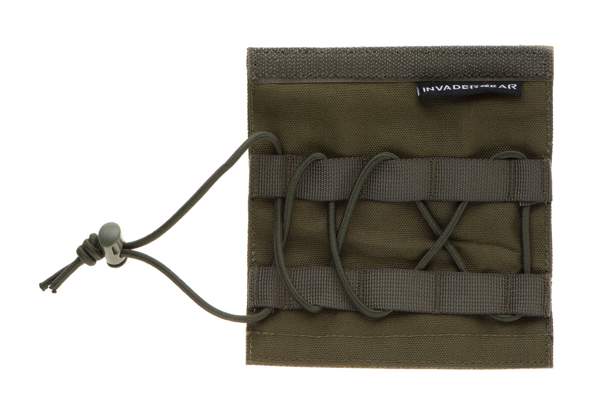 Invader Gear Suppressor Cover 14cm in OD Olive, Cordura mit Bungee-Schnürung, Detailansicht 3