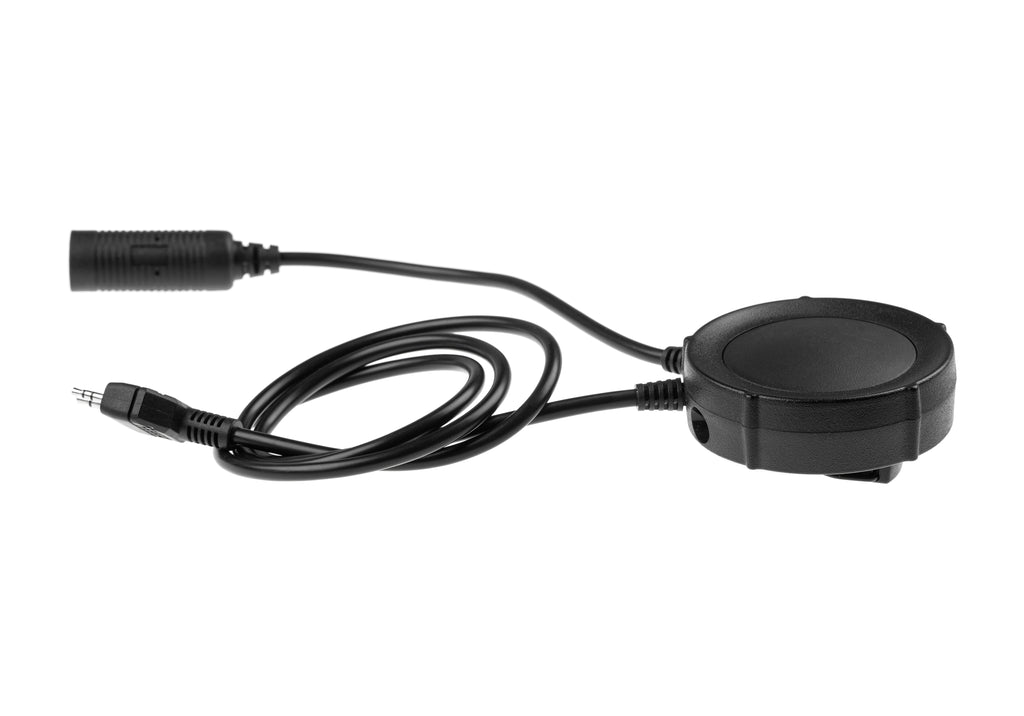 Earmor M55 PTT Midland - Rückseite mit gummiertem Stahlclip