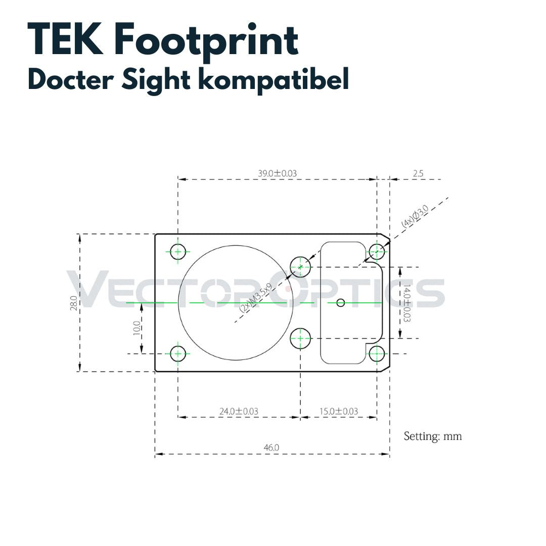 Victoptics RDSL16 V3 Linse und Punkt-Anzeige