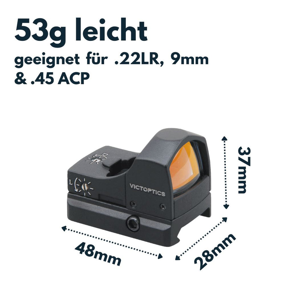 Victoptics RDSL16 V3 Verstelltürme Detail