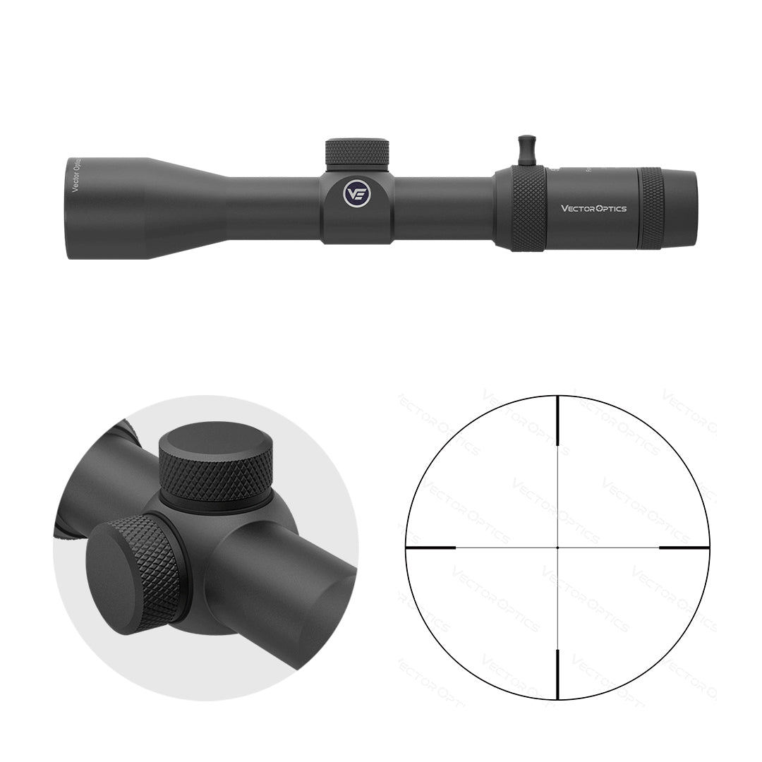 Vector Optics Forester JR Power 3-9x40 Zielfernrohr Hauptansicht schwarz