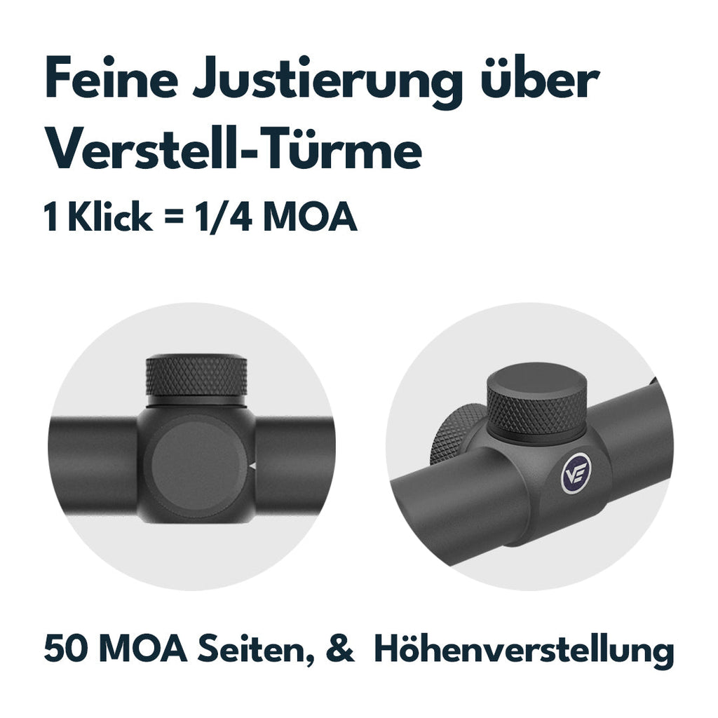 Vector Optics Forester JR 3-9x40 seitlich mit 40mm Objektivlinse