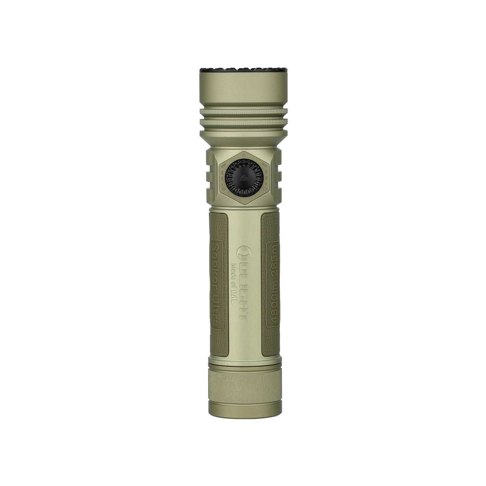 Olight Seeker Ultra Taschenlampe Olivgrün, Seitenansicht