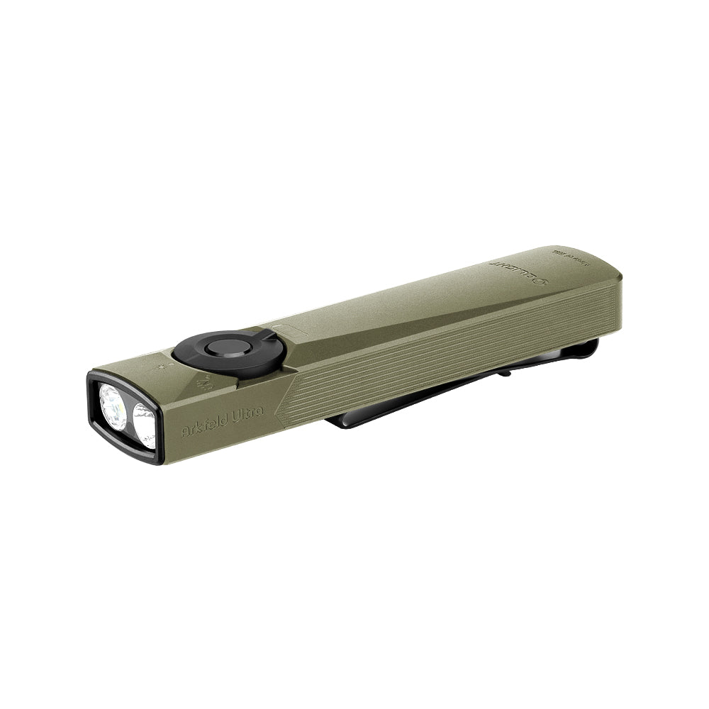 Olight Arkfeld Ultra mit Auswahlrad für drei Lichtquellen
