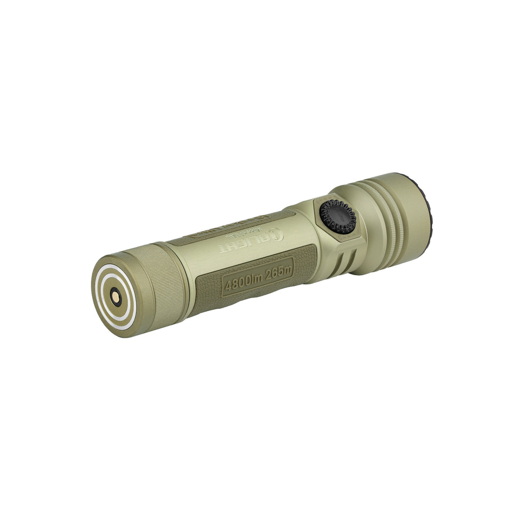 Olight Seeker Ultra 4800 Lumen mit magnetischem Drehschalter am Heck