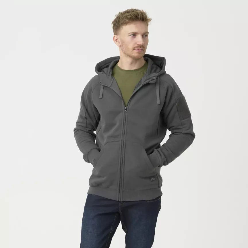 Urban Hoodie Lite Fullzip Grau