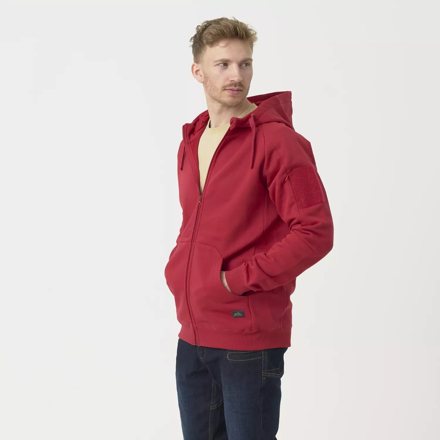 Urban Hoodie Lite Fullzip Rot