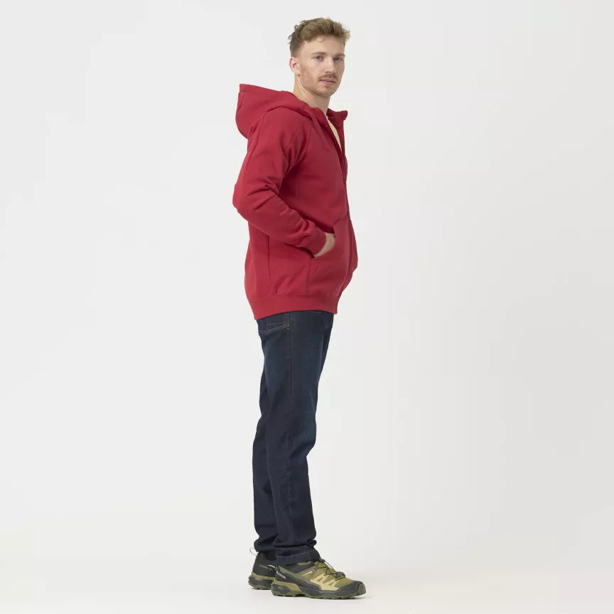 Urban Hoodie Lite Fullzip Detail