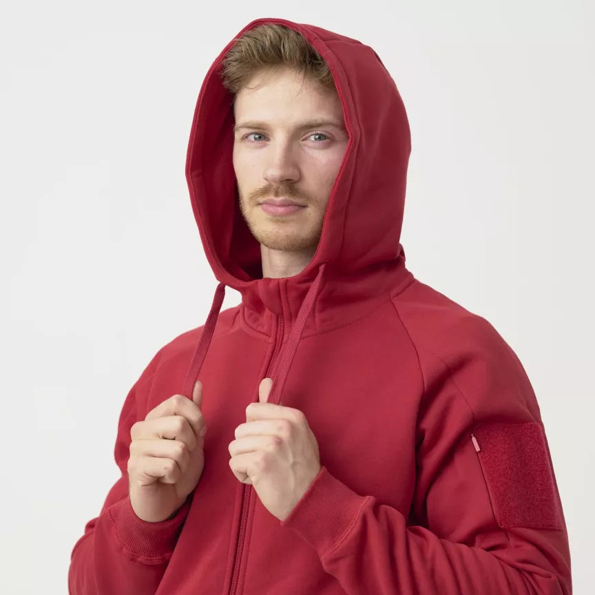 Urban Hoodie Lite Fullzip Detail Kapuze