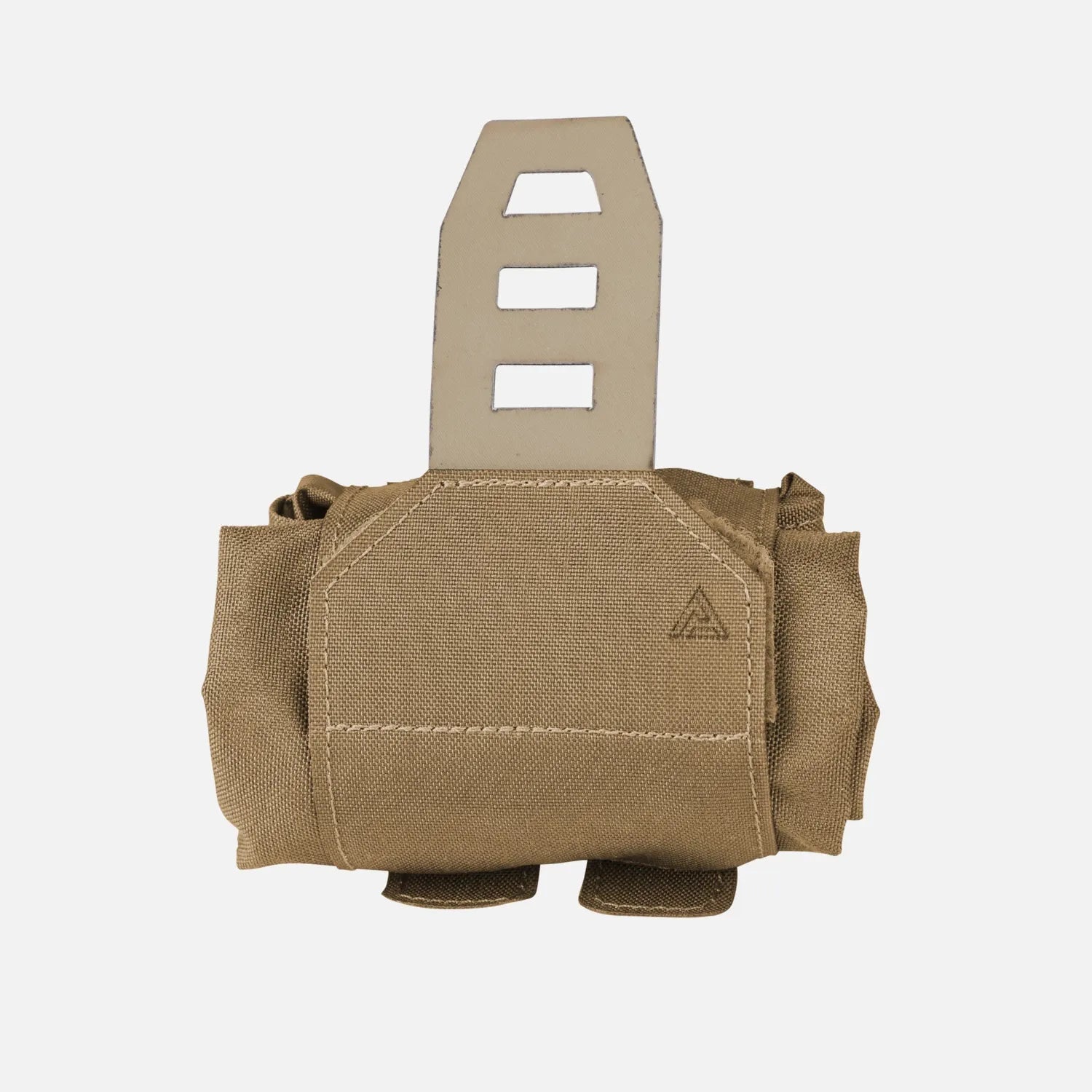 Direct Action Dump Pouch Large Coyote Brown eingerollt