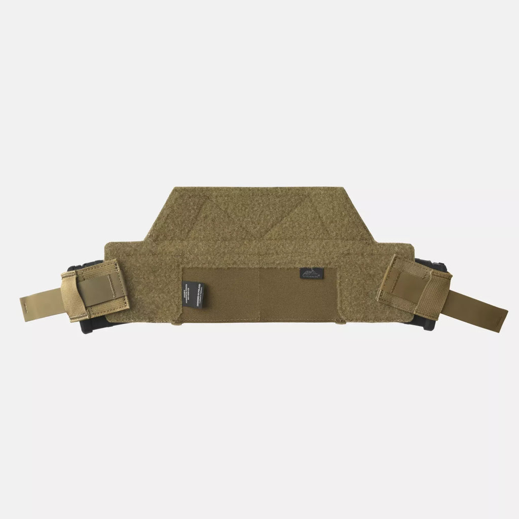 Double Horizontal Pouch Olive Green Detail Gummiband