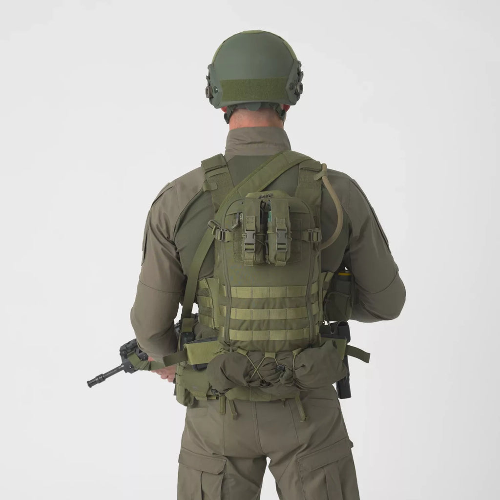 Double Horizontal Pouch MultiCam Detail Klett
