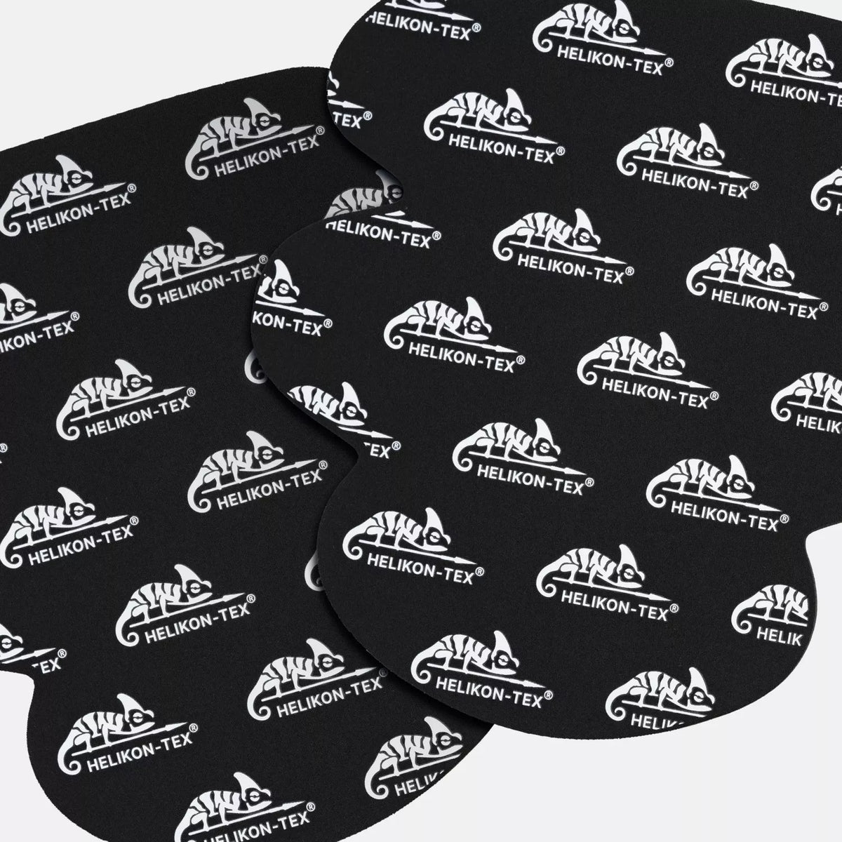 Verpackung des Helikon-Tex Pad-Sets dient als Schnittschablone