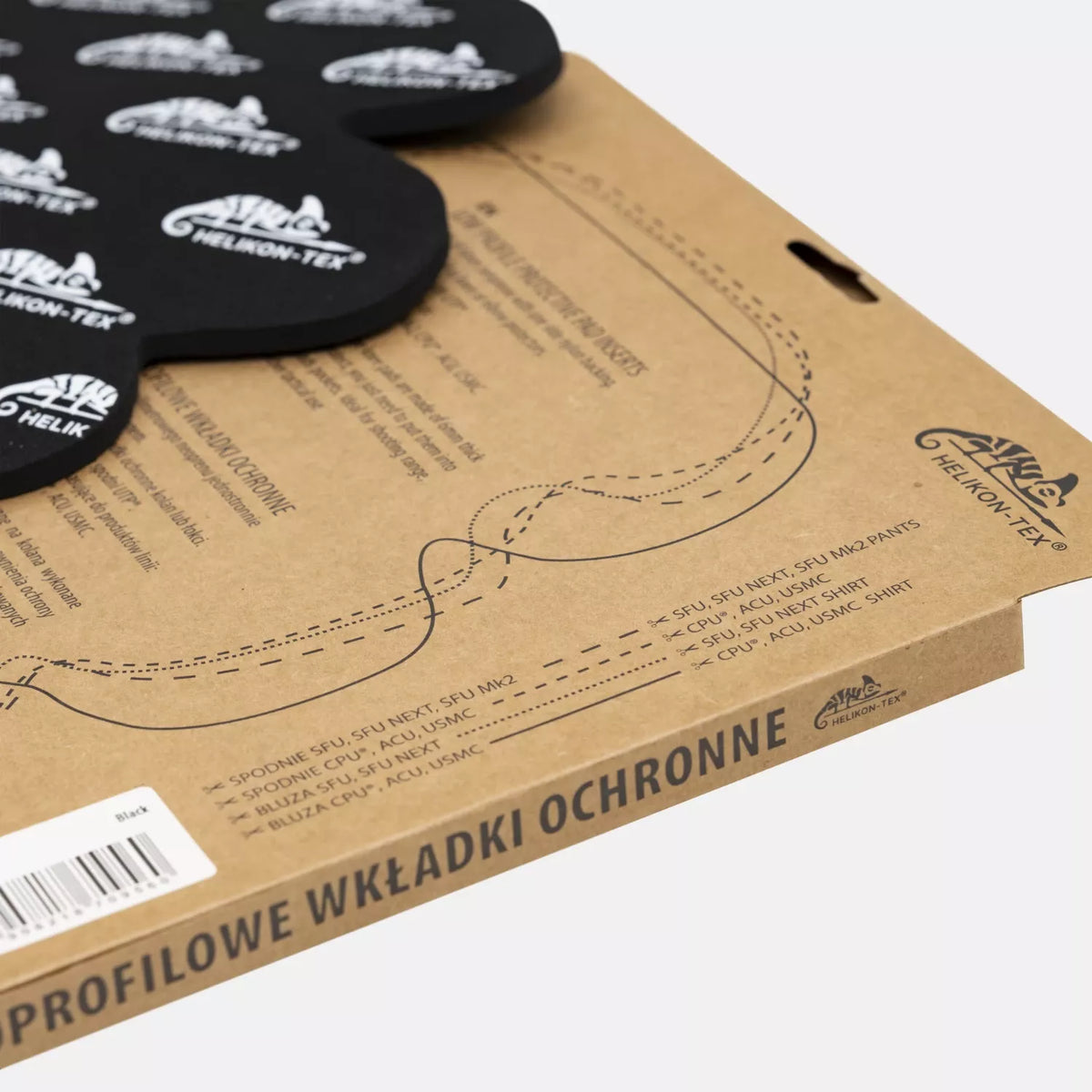 Protective Pad Rückseite mit Nylon-Kaschierung