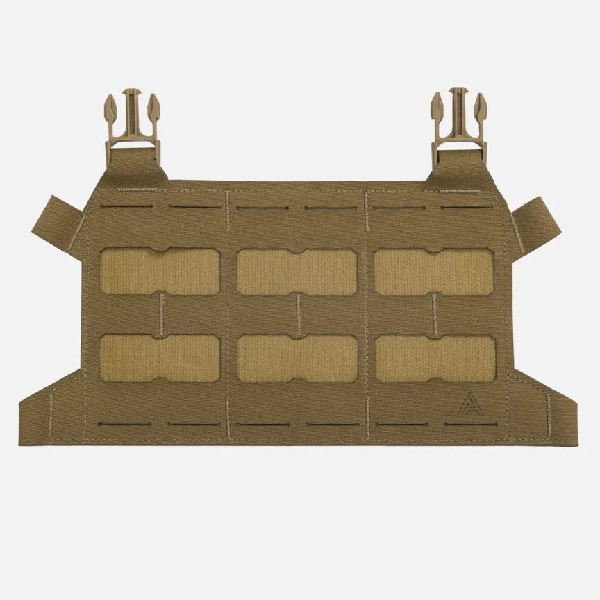 Direct Action Skeletonized Plate Carrier Flap Coyote Brown Vorderseite