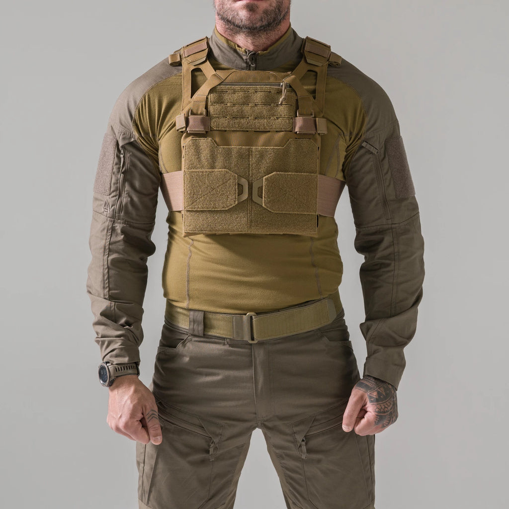 Spitfire MK II Plate Carrier Coyote Brown - Detail