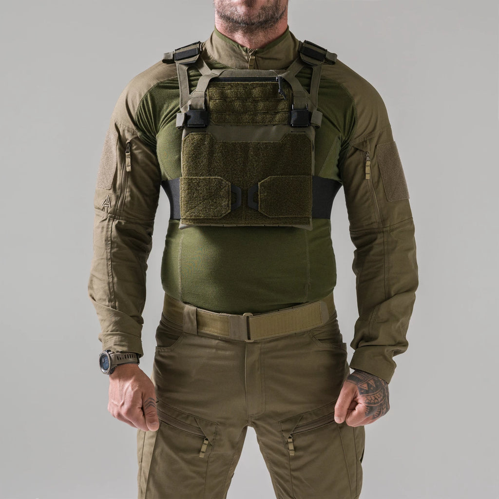 Spitfire MK II Plate Carrier Ranger Green - Rückseite