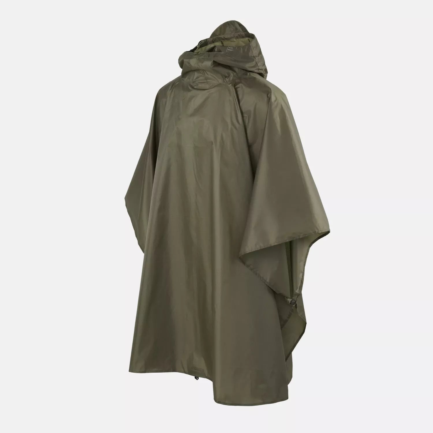 Lightweight Poncho Olive Green Produktfoto