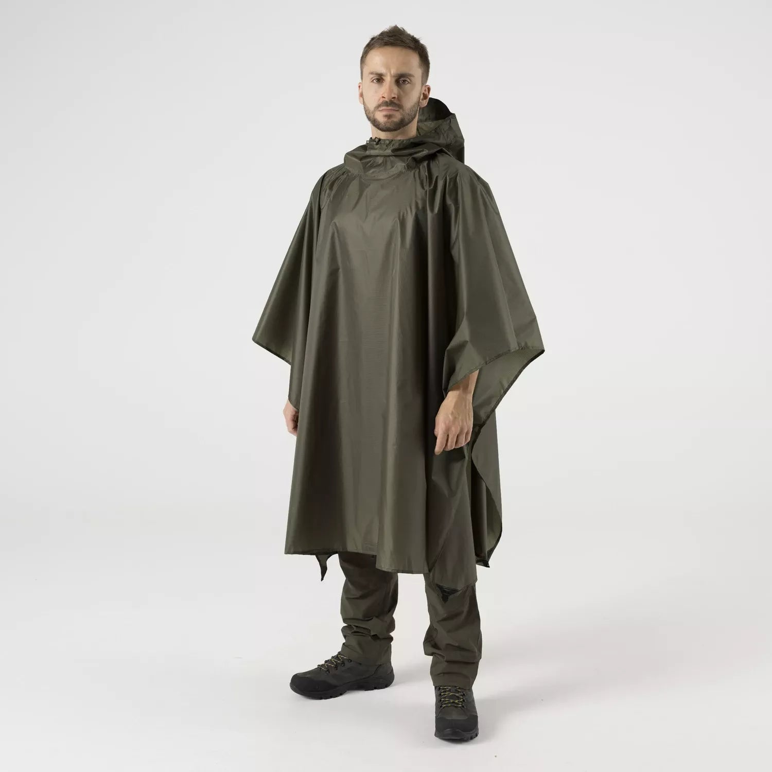 Lightweight Poncho Olive Green Hauptbild