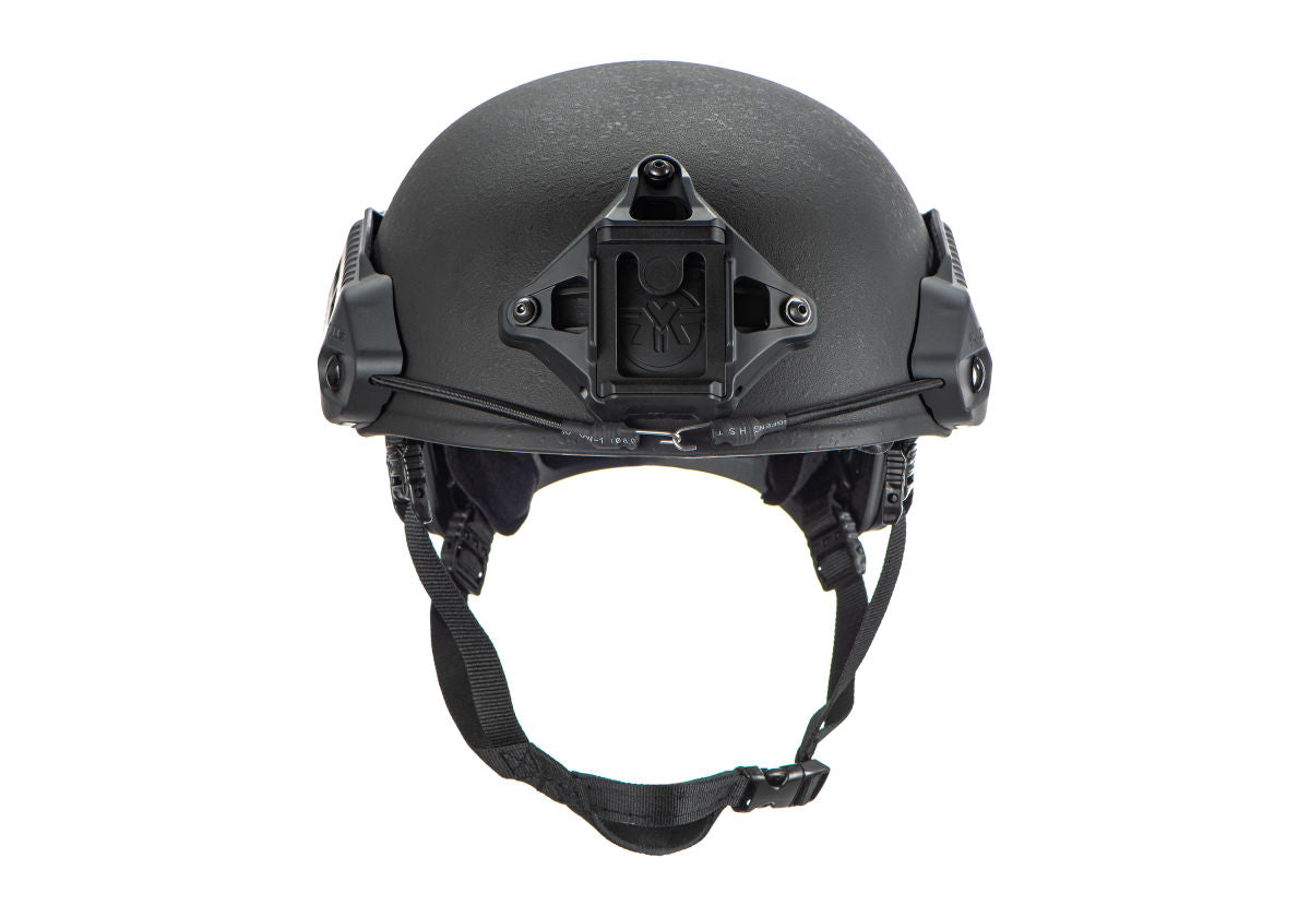 PTS MTEK Flux Helmet Schwarz Detail