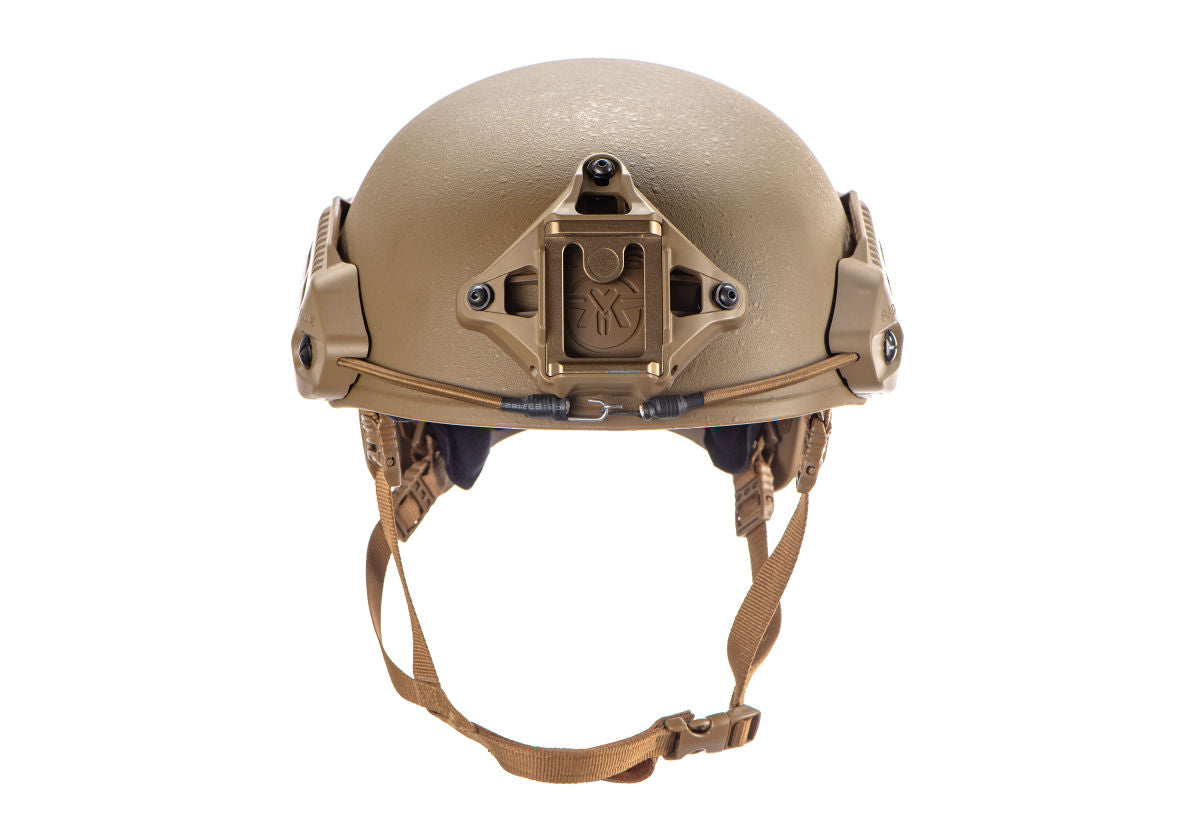 PTS MTEK Flux Helmet Tan Detail
