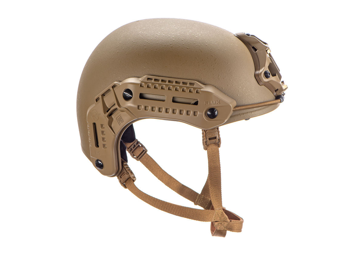 PTS MTEK Flux Helmet Tan Rück