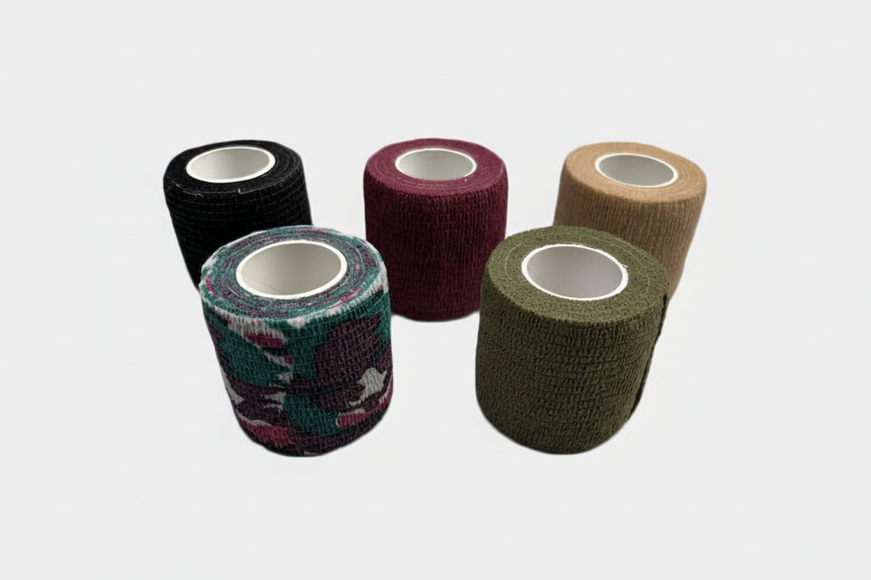 Elastisches selbsthaftendes Tarnband