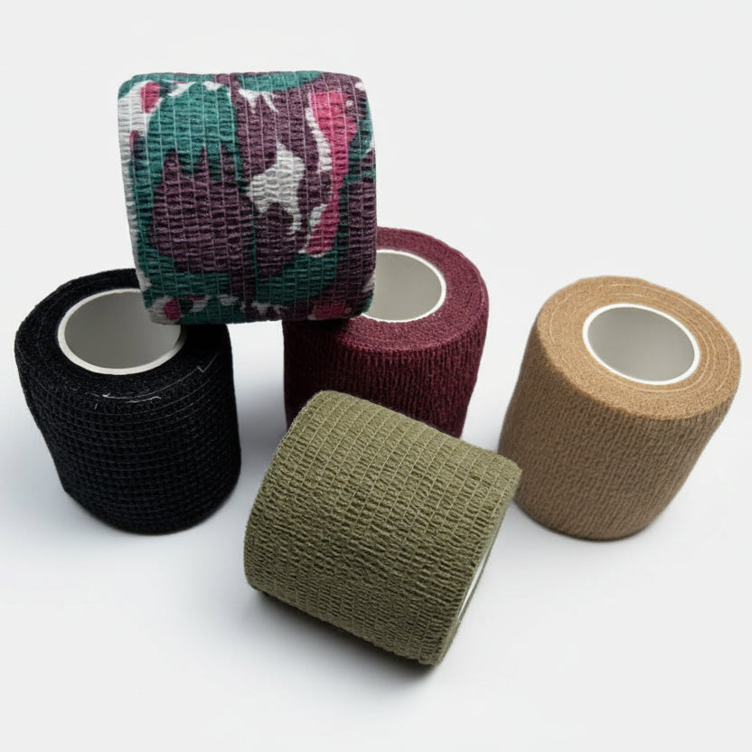 Elastisches selbsthaftendes Tarnband