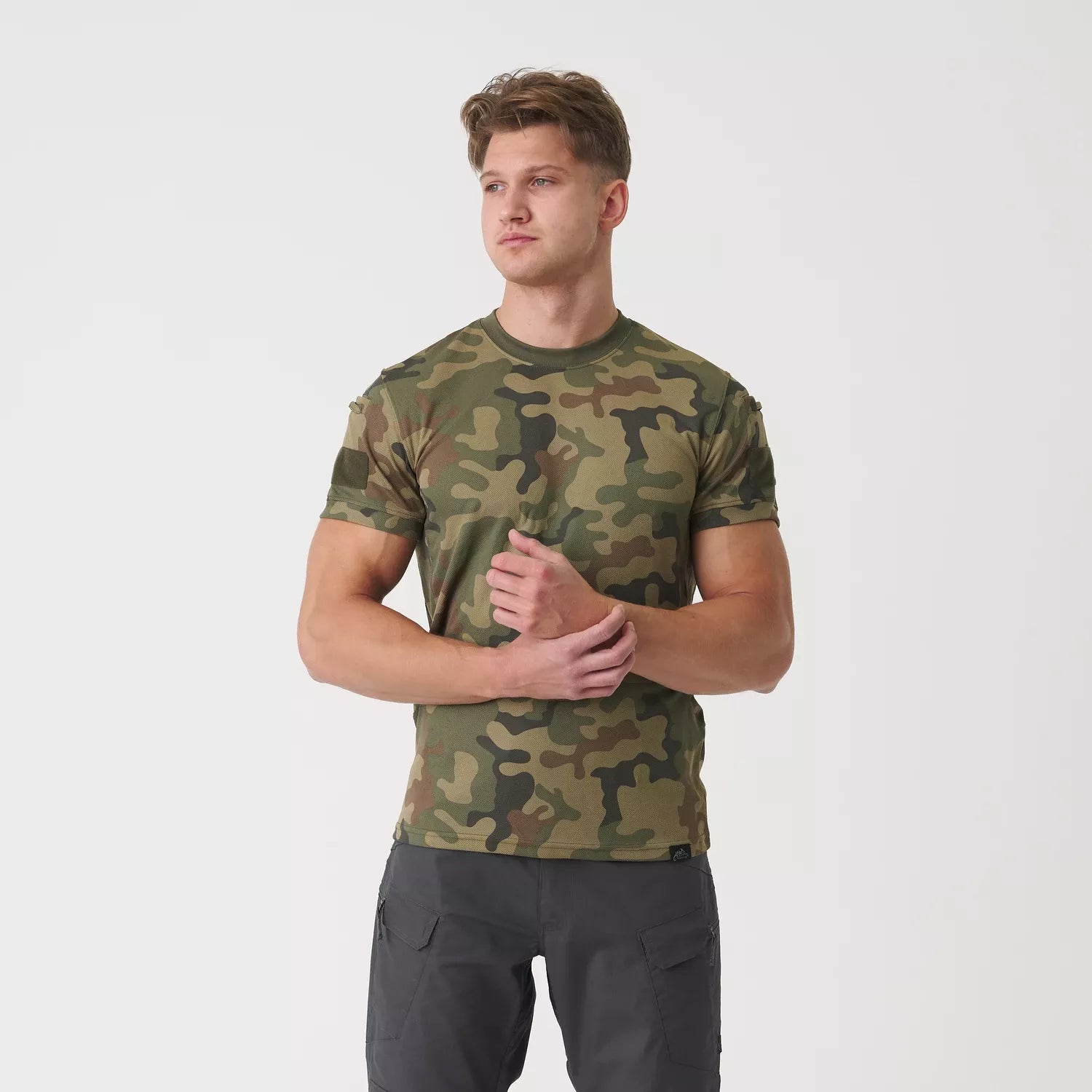 Helikon-Tex Tactical T-Shirt TopCool PL Woodland