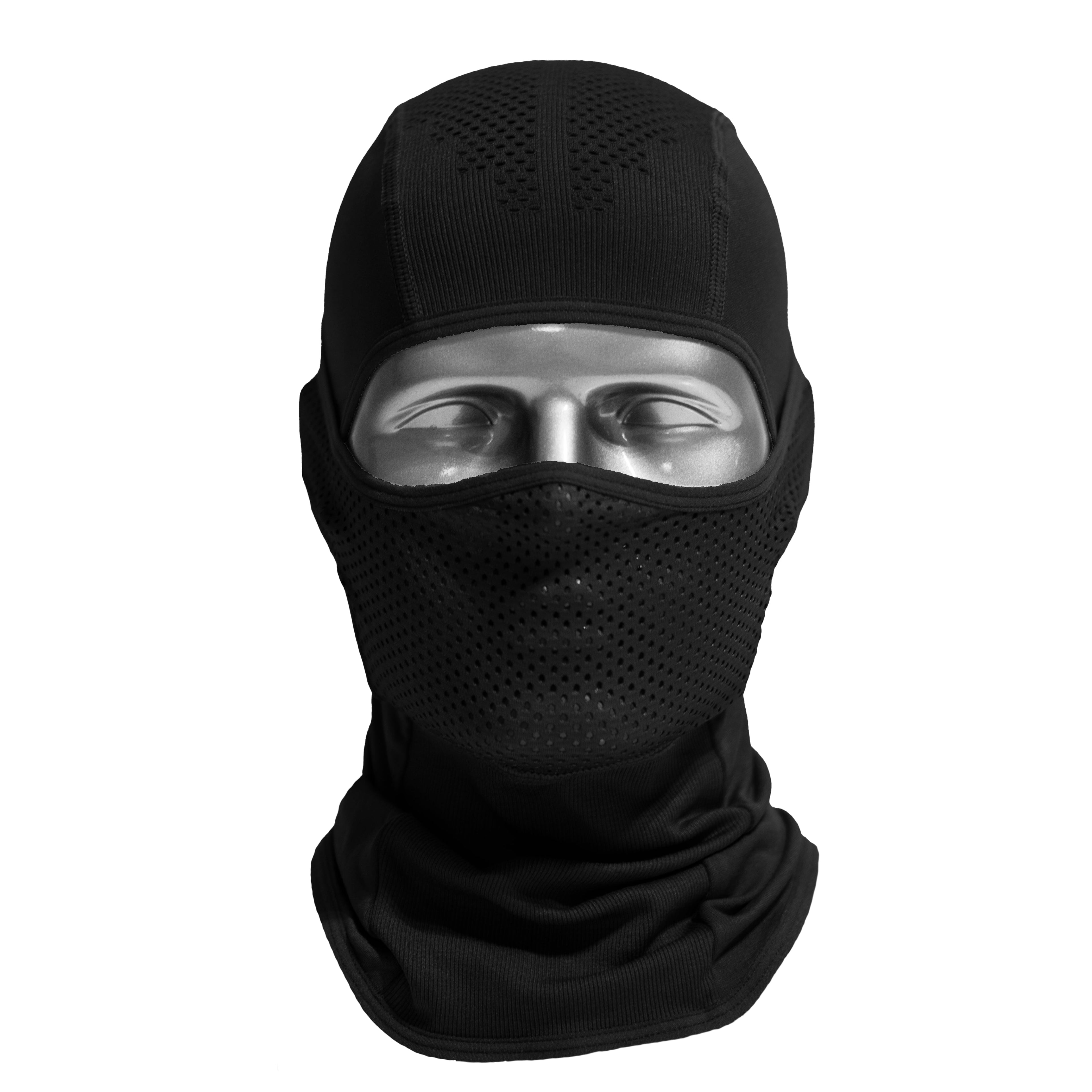 NB-Tactical Balaclava V3 Black Frontansicht