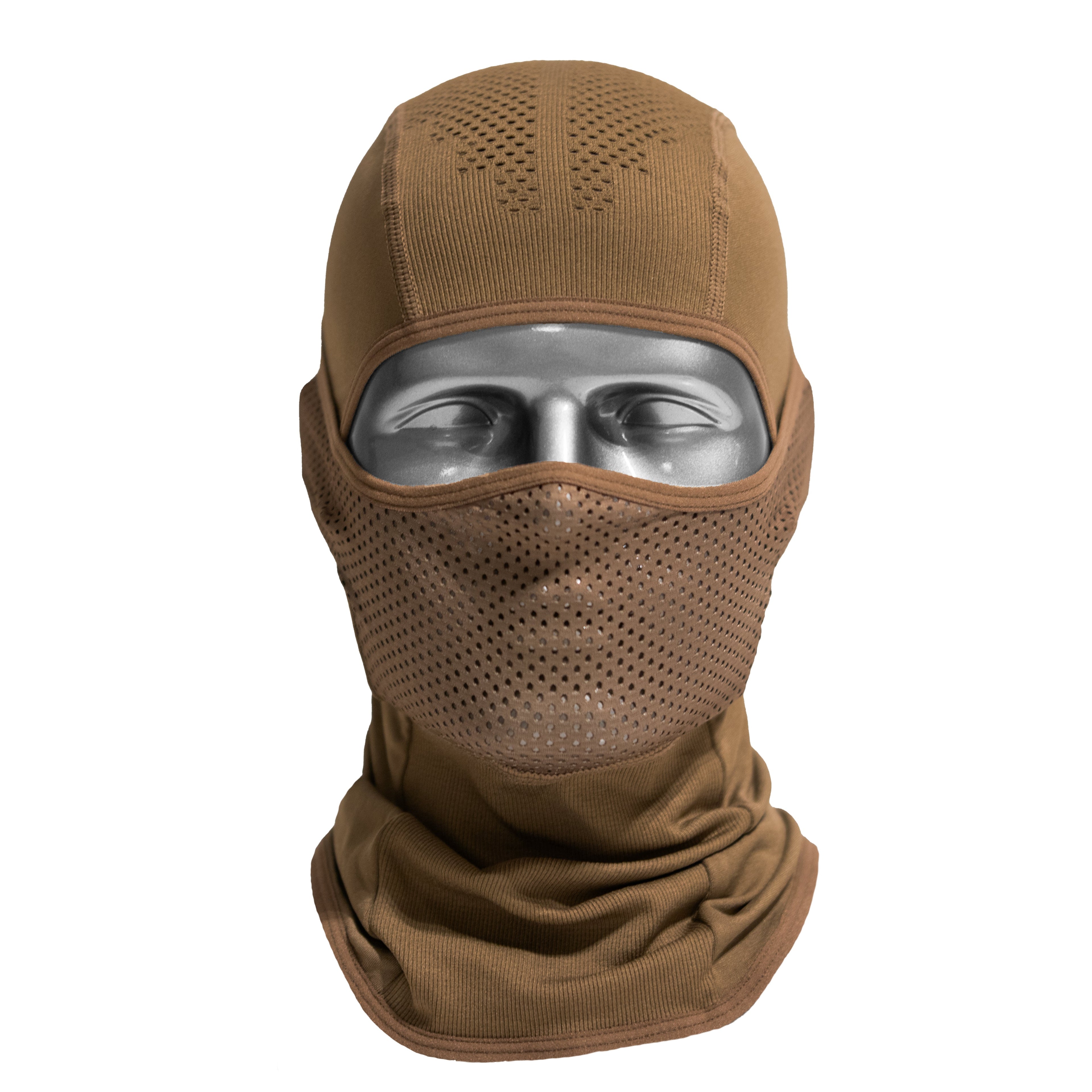 NB-Tactical Balaclava V3 Coyote Tan Frontansicht