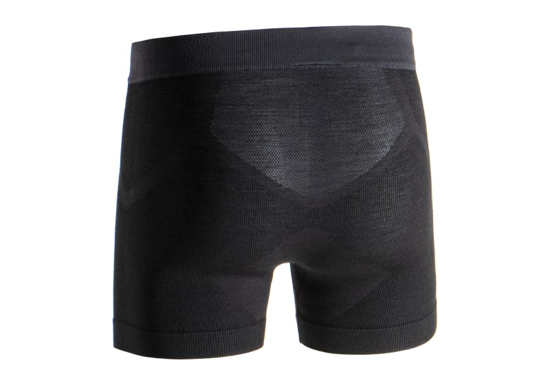 Clawgear Merino Seamless Boxer Schwarz Rückansicht
