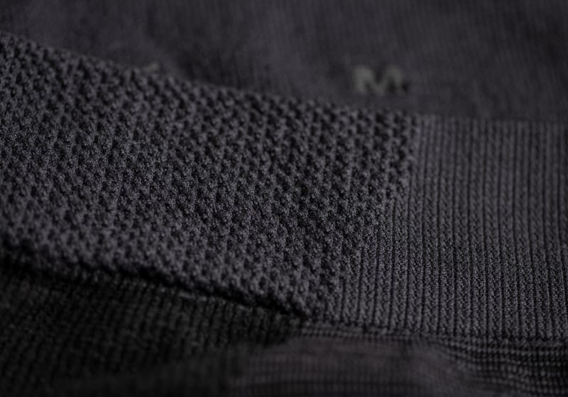 Clawgear Merino Seamless Boxer Schwarz Detail nahtlose Konstruktion