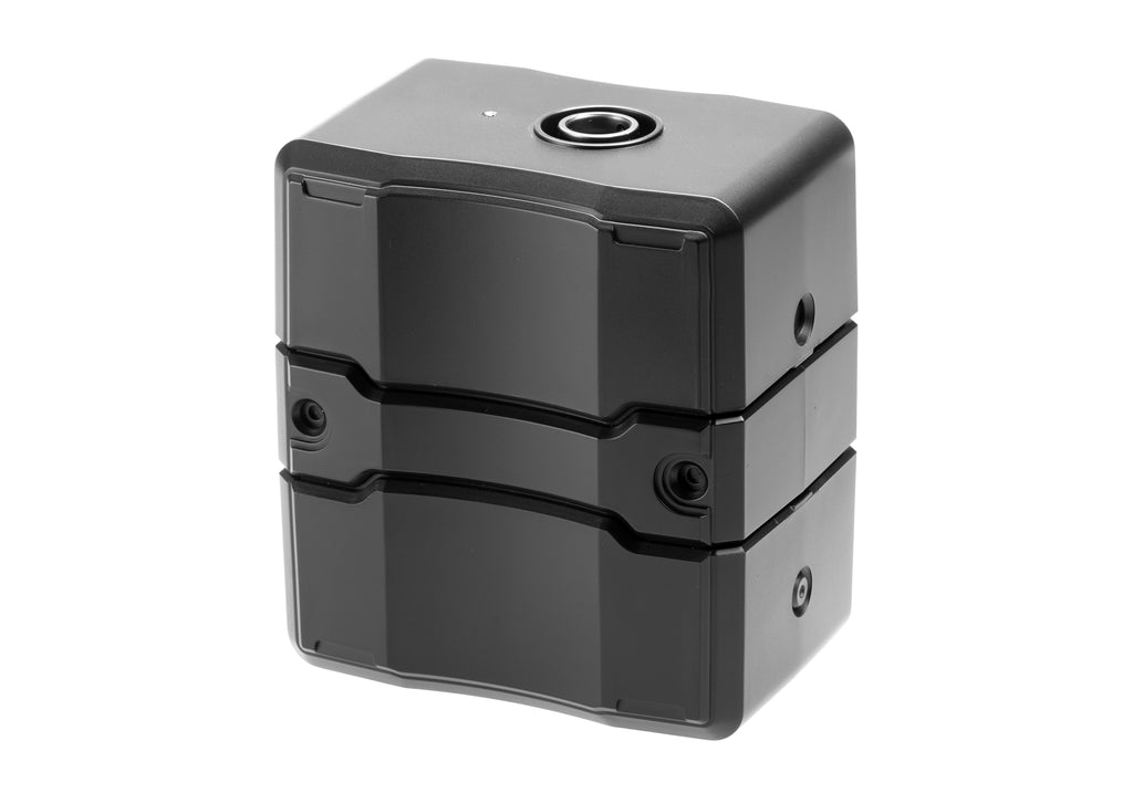 Satellite Automatic BB Loader NEO Frontansicht mit Metall-Einfüllstutzen