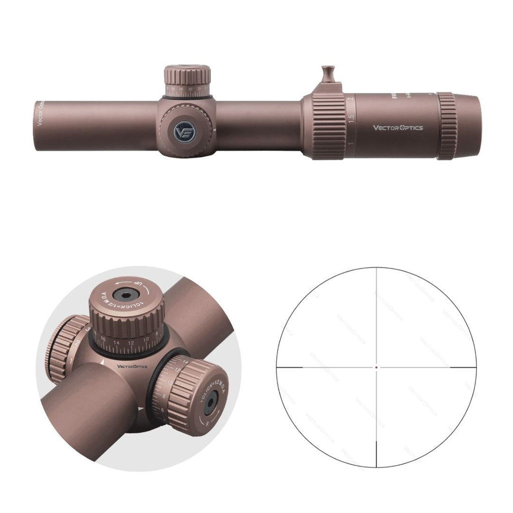 Vector Optics Forester 1-5x24 GenII Coyote FDE Zielfernrohr
