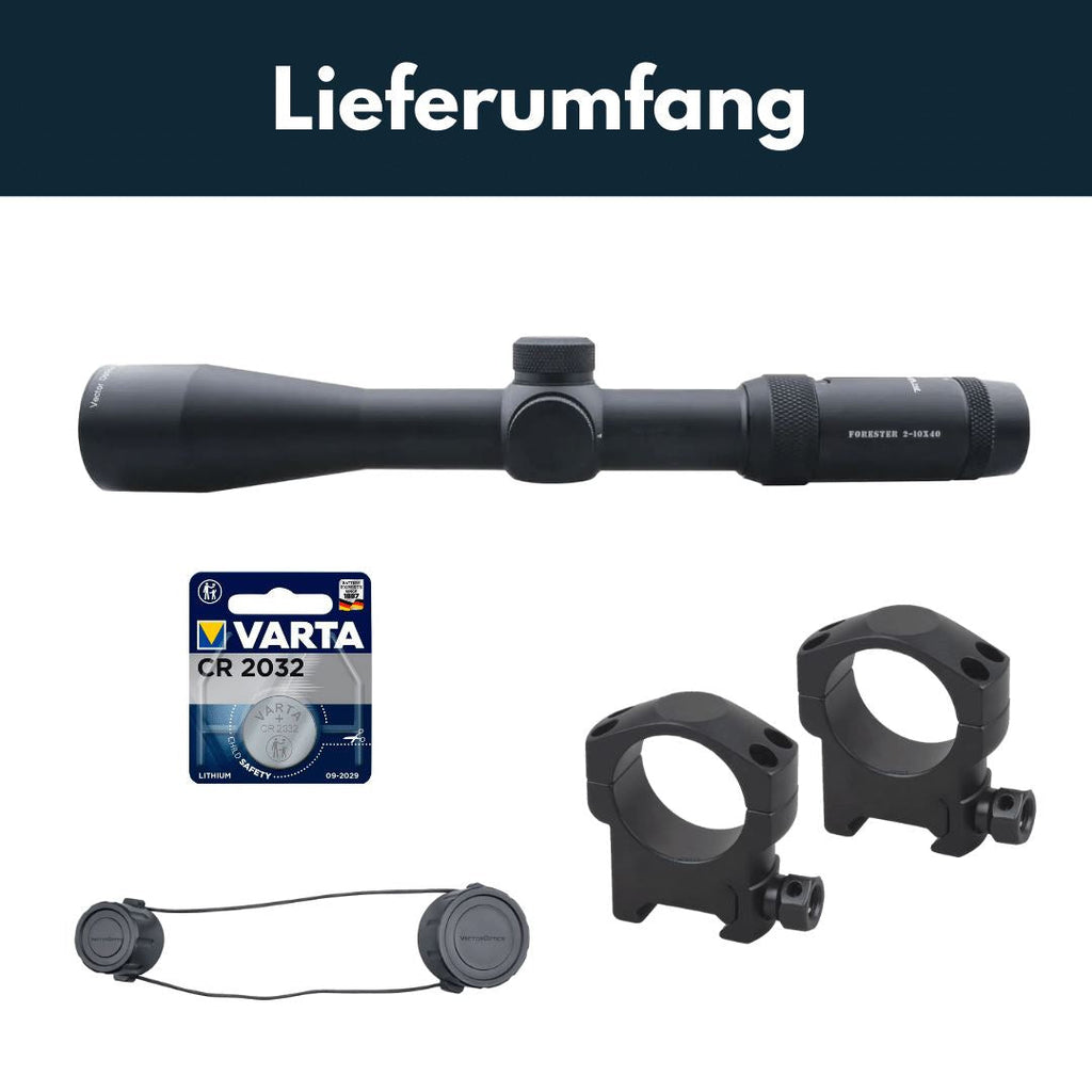 Vector Optics Forester 2-10x40 Zielfernrohr Hauptansicht