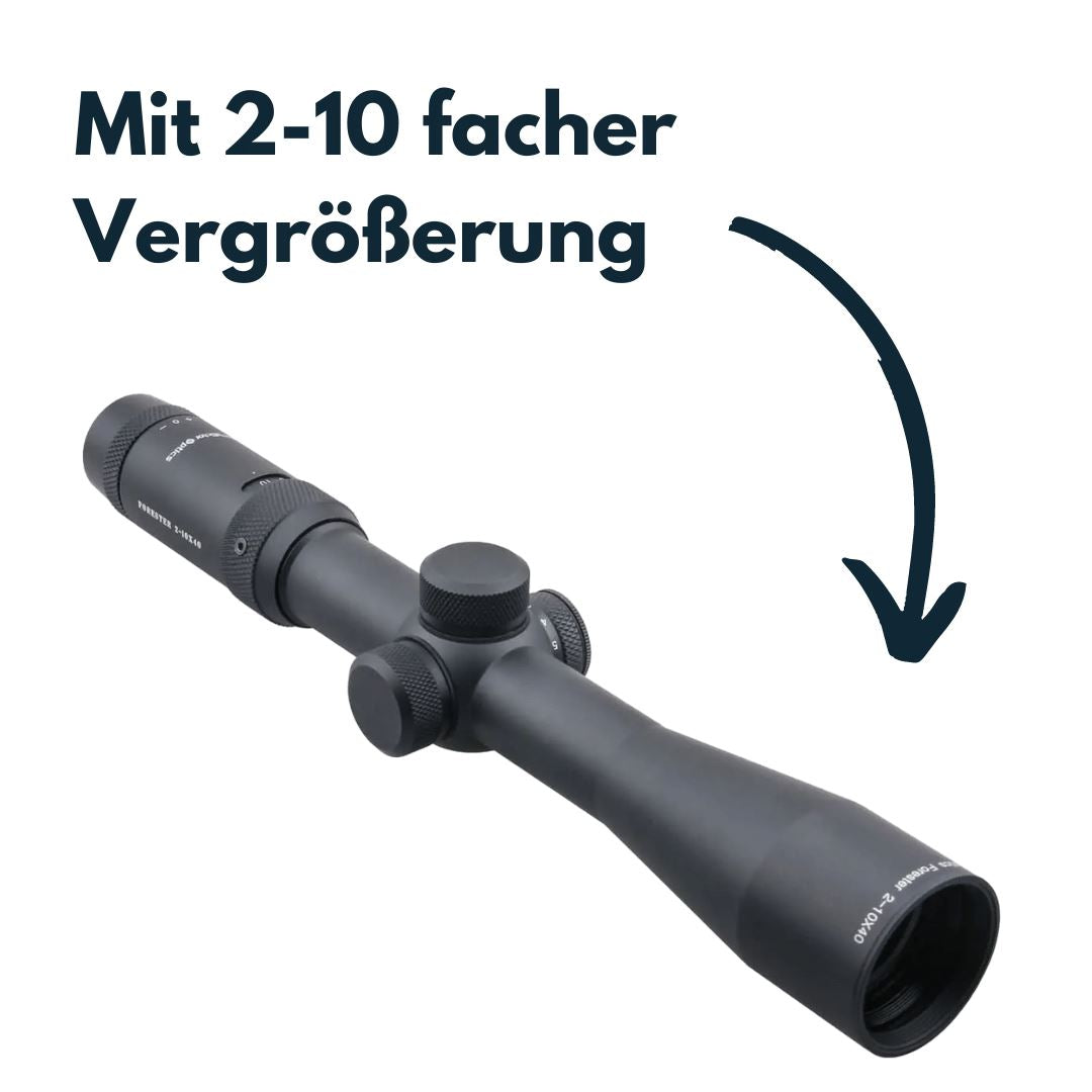 Vector Optics Forester 2-10x40 Beleuchtung Drehknopf